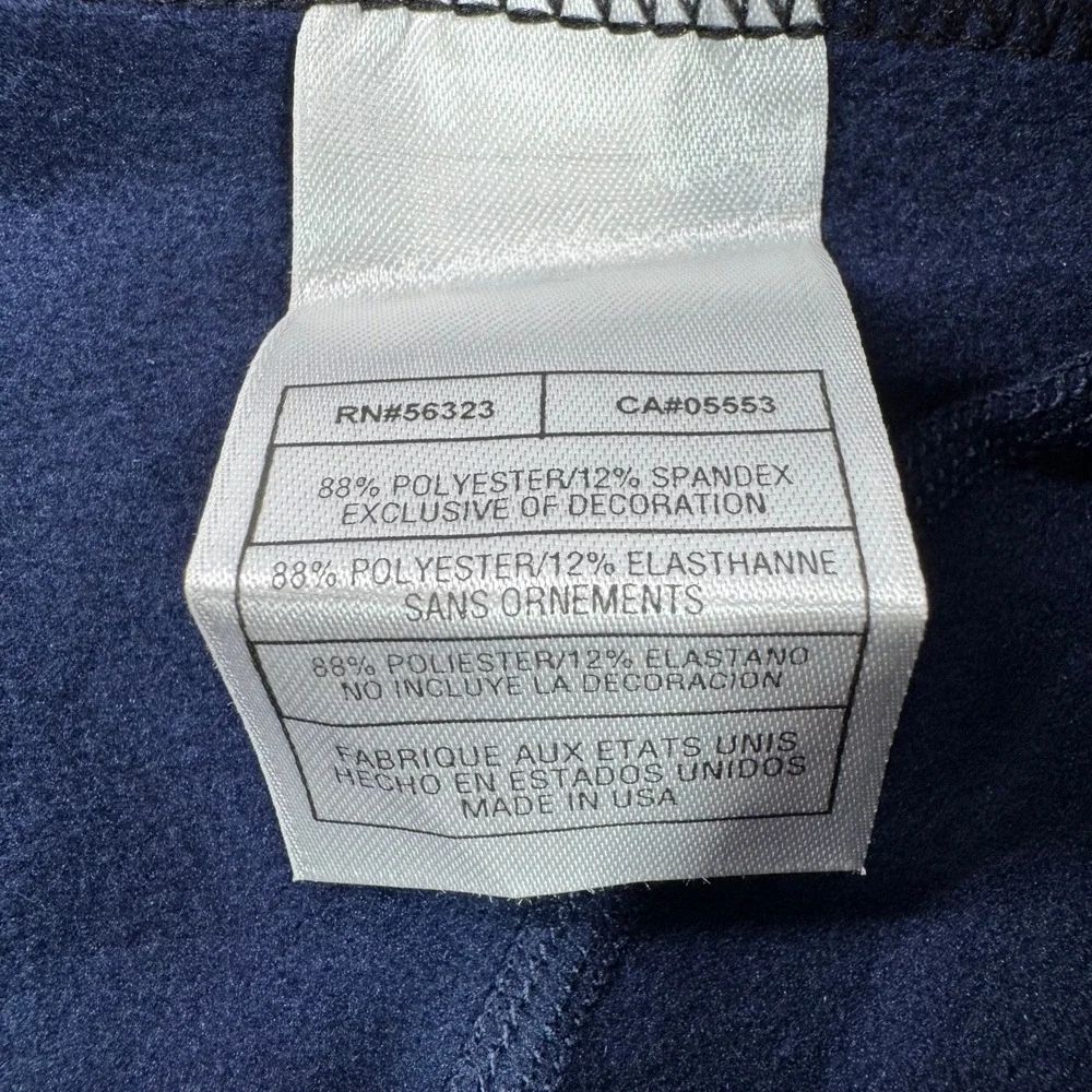 Nike Pro Compression Stay Warm Mens Navy Blue Leggings 259864-419 L NEW